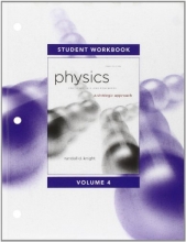 Cover art for Student Workbook for Physics for Scientists and Engineers: A Strategic Approach, Vol. 4 (Chs 25-36)