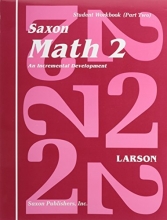 Cover art for Saxon Math 2: Student Workbook Volume 2, First Edition