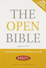Cover art for The Open Bible, NKJV