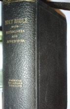 Cover art for Holy Bible, Containing the Old and New Testaments, with References and Apocrypha  (American Standard Version)