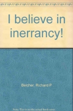 Cover art for I believe in inerrancy!