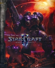 Cover art for The Art of Star Craft Wings of Liberty