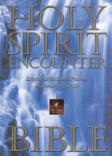 Cover art for Holy Spirit Encounter Bible: Experience the Spirit's Presence and Power in Your Life