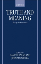Cover art for Truth and Meaning: Essays in Semantics