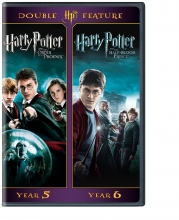 Cover art for Harry Potter Double Feature: Harry Potter and the Order of the Phoenix /Harry Potter and the Half-Blood Prince