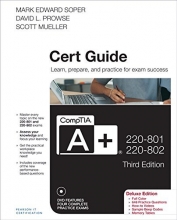 Cover art for CompTIA A+ 220-801 and 220-802 Cert Guide, Deluxe Edition (3rd Edition)