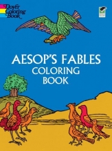 Cover art for Aesop's Fables, Coloring Book