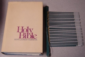 Cover art for Holy Bible (Indexed, King James Version)