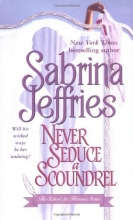 Cover art for Never Seduce a Scoundrel (The School for Heiresses #1)