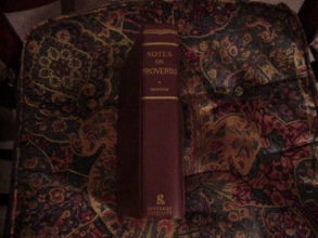 Cover art for Notes on the Book of Proverbs