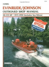 Cover art for Evinrude/Johnson 48-235 HP OB 73-90 (Clymer Marine Repair Series)