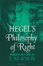 Cover art for Hegel's Philosophy of Right (Galaxy Books)