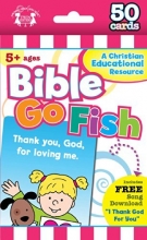 Cover art for Bible Go Fish Christian 50-Count Game Cards (I'm Learning the Bible Flash Cards)