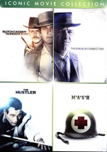 Cover art for Iconic Movie Collection: Butch Cassidy & The Sundance Kid/The French Connection/The Hustler/M*A*S*H 
