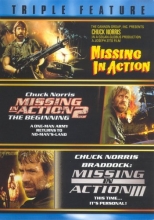 Cover art for Triple Feature: Missing in Action / Missing in Action 2: The Beginning / Braddock: Missing in Action III