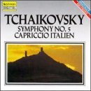 Cover art for Tchaikovsky: Symphony No. 5, Capriccio Italien