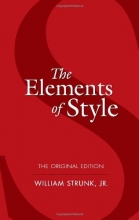 Cover art for The Elements of Style: The Original Edition