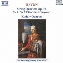 Cover art for Haydn: String Quartets Op.76, Nos.1-3