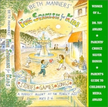 Cover art for Beth Manners' Fun Spanish for Kids: ages 2-6