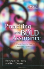 Cover art for Preaching with Bold Assurance: A Solid and Enduring Approach to Engaging Exposition (Bold Assurance Series, 2)