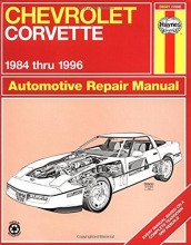Cover art for Chevrolet Corvette 1984 thru 1996 Automotive Repair Manual