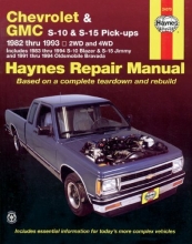 Cover art for Chevrolet & GMC S-10 & S-15 Pick-ups Repair Manual, 1982 thru 1993, 2WD and 4WD