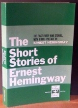 Cover art for The Short Stories of Ernest Hemingway