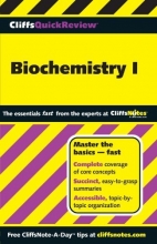 Cover art for CliffsQuickReview Biochemistry I