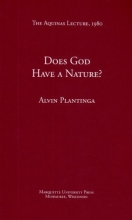 Cover art for Does God Have a Nature? (Aquinas Lecture 44)