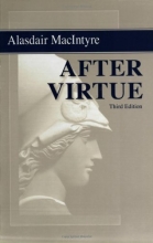 Cover art for After Virtue: A Study in Moral Theory, Third Edition