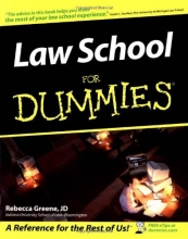 Cover art for Law School For Dummies