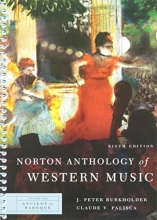 Cover art for Norton Anthology of Western Music (Sixth Edition)  (Vol. 1: Ancient to Baroque)