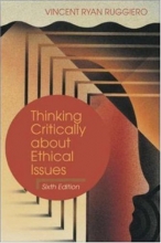 Cover art for Thinking Critically About Ethical Issues