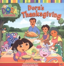 Cover art for Dora's Thanksgiving (Dora the Explorer 8x8 (Quality))