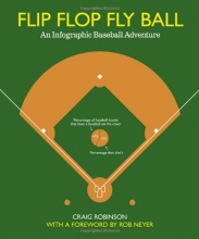 Cover art for Flip Flop Fly Ball: An Infographic Baseball Adventure