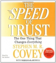 Cover art for The SPEED of Trust: The One Thing that Changes Everything