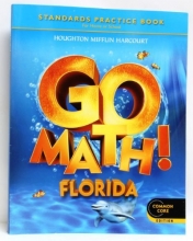 Cover art for Houghton Mifflin Harcourt Go Math Florida: Practice Book Grade K