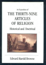 Cover art for An exposition of the thirty-nine articles of religion: Historical and doctrinal (Reformed Episcopal Seminary Series)