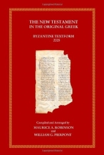 Cover art for The New Testament in the Original Greek (Greek Edition)