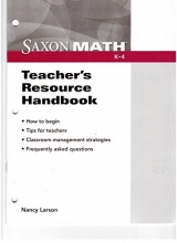 Cover art for Saxon Math Teachers Resource Handbook