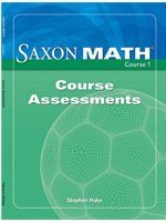 Cover art for Saxon Math, Course 1, Course Assessments