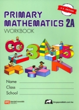 Cover art for Primary Mathematics 2A Workbook