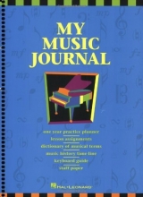 Cover art for My Music Journal - Student Assignment Book: Hal Leonard Student Piano Library