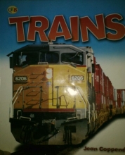 Cover art for Trains. Scholastic Book Fairs US by Jean Coppendale (2007, Paperback)