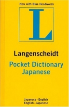 Cover art for Langenscheidt's Pocket Dictionary Japanese/English English/Japanese