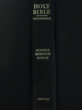 Cover art for Holy Bible Concordance Scofield Reference Edition Authorized King James Version