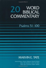 Cover art for Word Biblical Commentary Vol. 20, Psalms 51-100  (tate), 608pp
