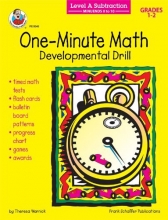 Cover art for Subtraction: Minuends 0 to 10, Grades 1 - 2: Developmental Drill (One-Minute Math Drills)