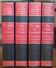 Cover art for A History of the English Speaking Peoples (4 Volume Set)