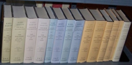 Cover art for Church Dogmatics 14 volume set ( 13 volumes + index)